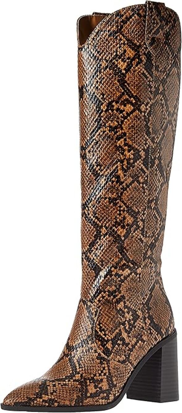 NWT The Drop Cassandra Knee-high Western Boot Overknee sz 6